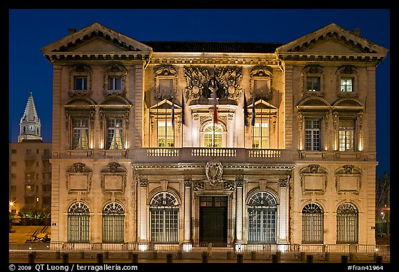 Historic customs house. Marseille, France (color)