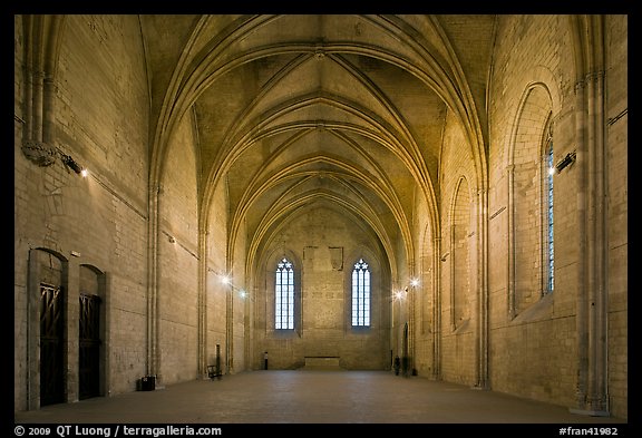 Chapel, Palais des Papes. Avignon, Provence, France