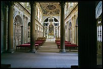 Chapelle de la Trinite, lower level, Chateau de Fontainebleau. France