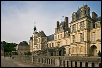 Palace of Fontainebleau, late afternoon. France