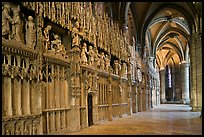 Sanctuary, Cathedrale Notre-Dame de Chartres. France (color)