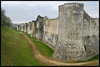 Ramparts, Provins. France ( color)