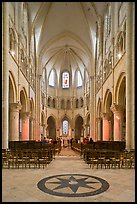 Mass, Saint Quiriace Collegiate Church, Provins. France (color)