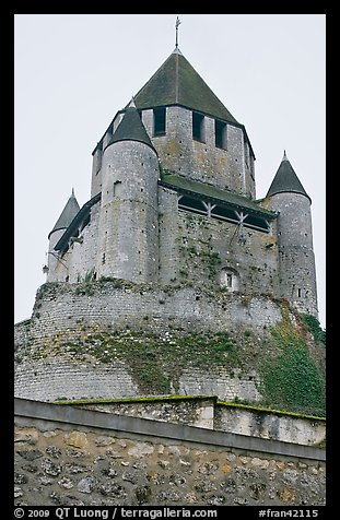 Caesar's Tower, Provins. France (color)