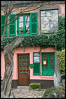 Lapin Agile cabaret facade, Montmartre. Paris, France