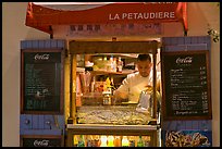 Street food vendor, Montmartre. Paris, France