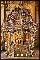 Decorated Subway entrance. Paris, France (color)