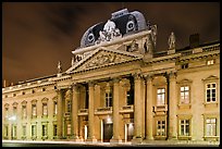 Ecole Militaire by night. Paris, France