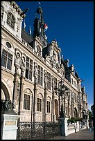Hotel de Ville (Paris city hall). Paris, France ( color)