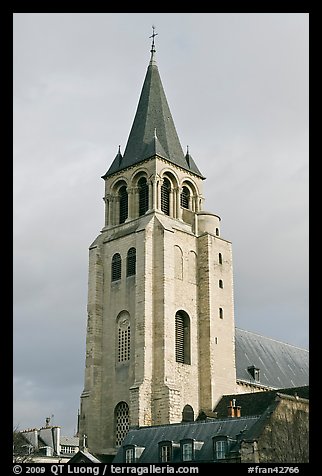 Church Saint Germain des Pres. Paris, France (color)