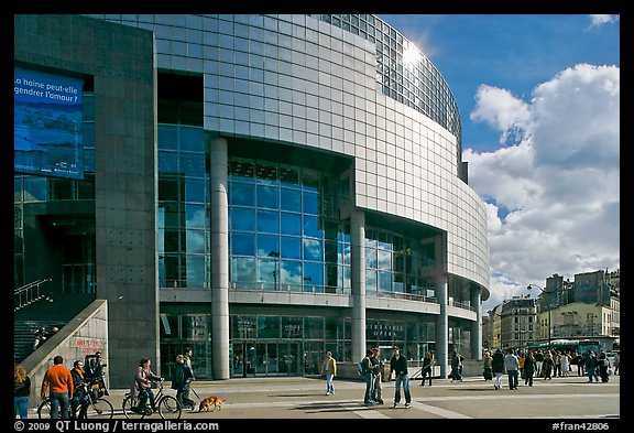 Opera Bastille. Paris, France (color)