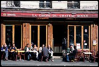 Cafe, Montmartre. Paris, France