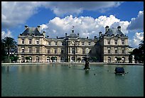 Palais du Luxembourg. Quartier Latin, Paris, France ( color)