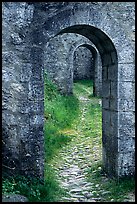 Gates inside the Sisteon Citadel. France ( color)