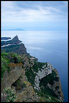 La Ciotat  seen from Route des Cretes. Marseille, France (color)