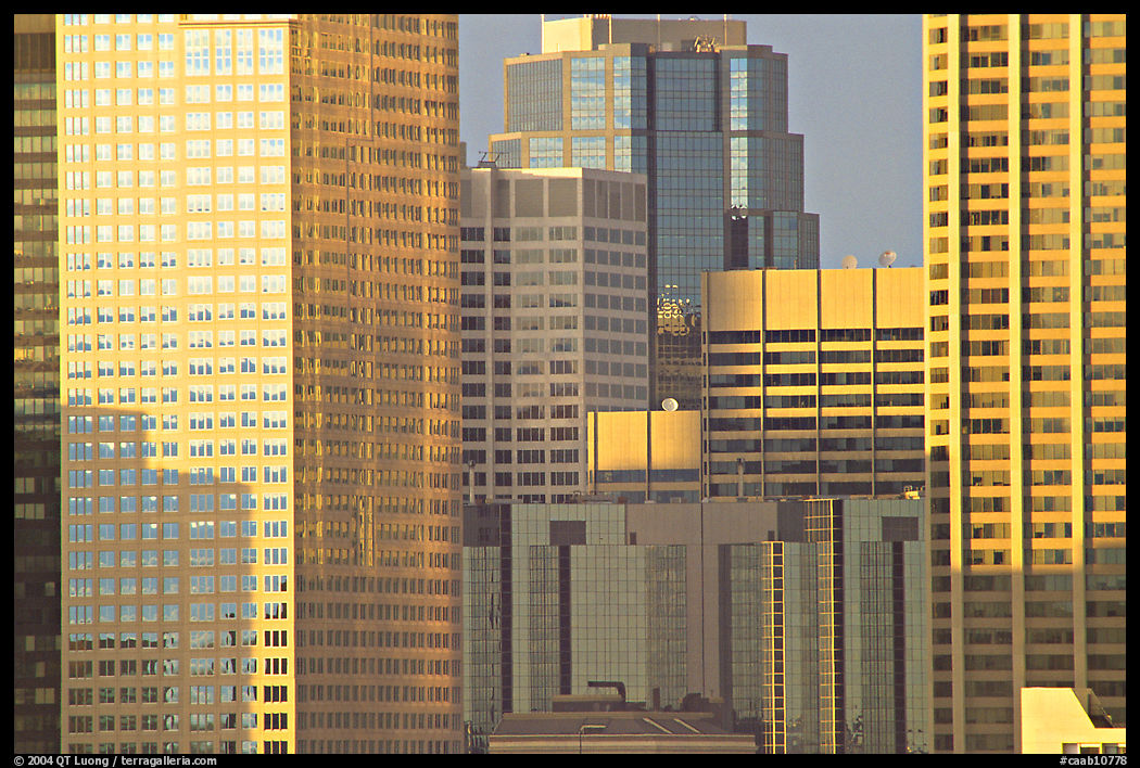 High-rise buildings. Calgary, Alberta, Canada