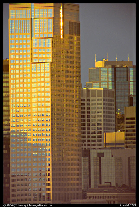 High-rise buildings. Calgary, Alberta, Canada