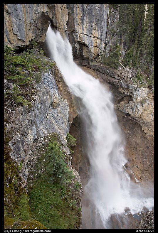 Panther Falls. Banff National Park, Canadian Rockies, Alberta, Canada