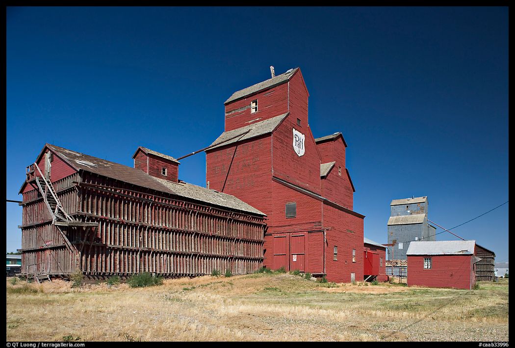 Agricultural buildings. Alberta, Canada