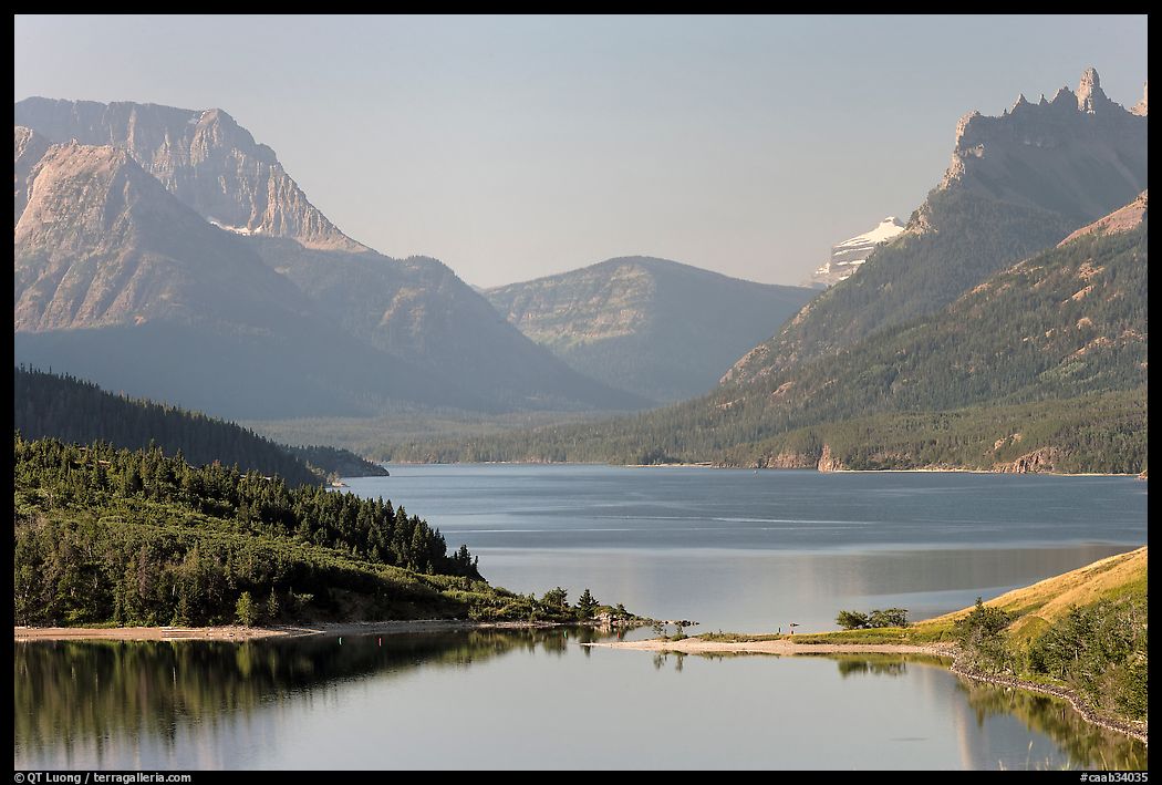 Upper Waterton Lake. Waterton Lakes National Park, Alberta, Canada