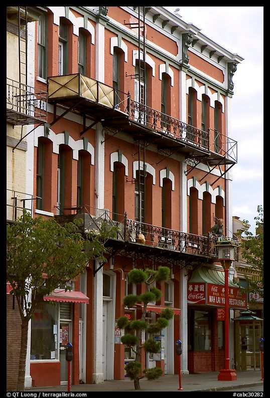Fisgard street. Victoria, British Columbia, Canada