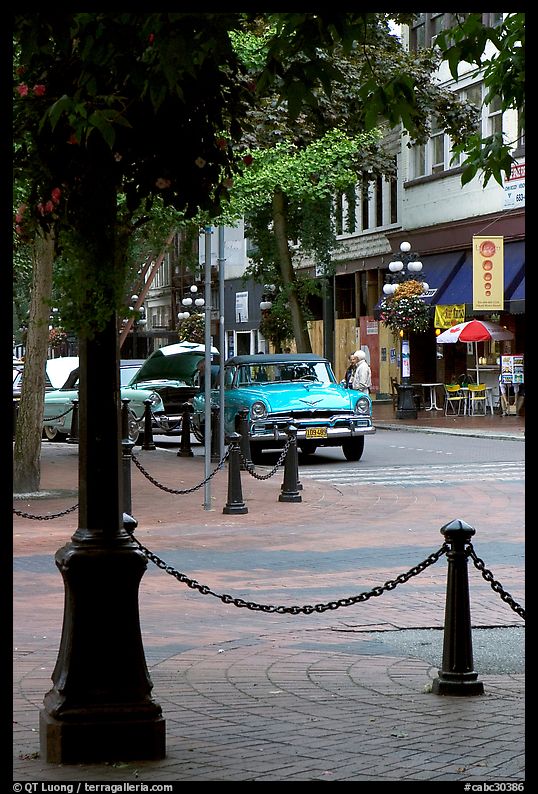 Water Street, Gastown. Vancouver, British Columbia, Canada