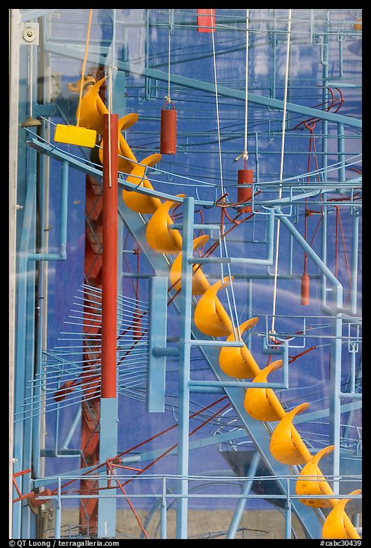 Animated installation in Science world. Vancouver, British Columbia, Canada