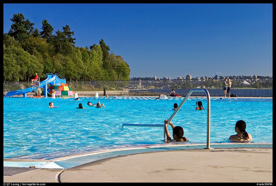 Swimming pool, Stanley Park. Vancouver, British Columbia, Canada