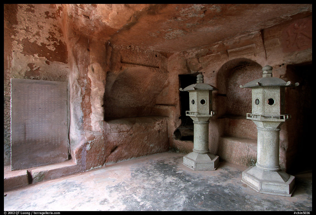 Burial site. Leshan, Sichuan, China