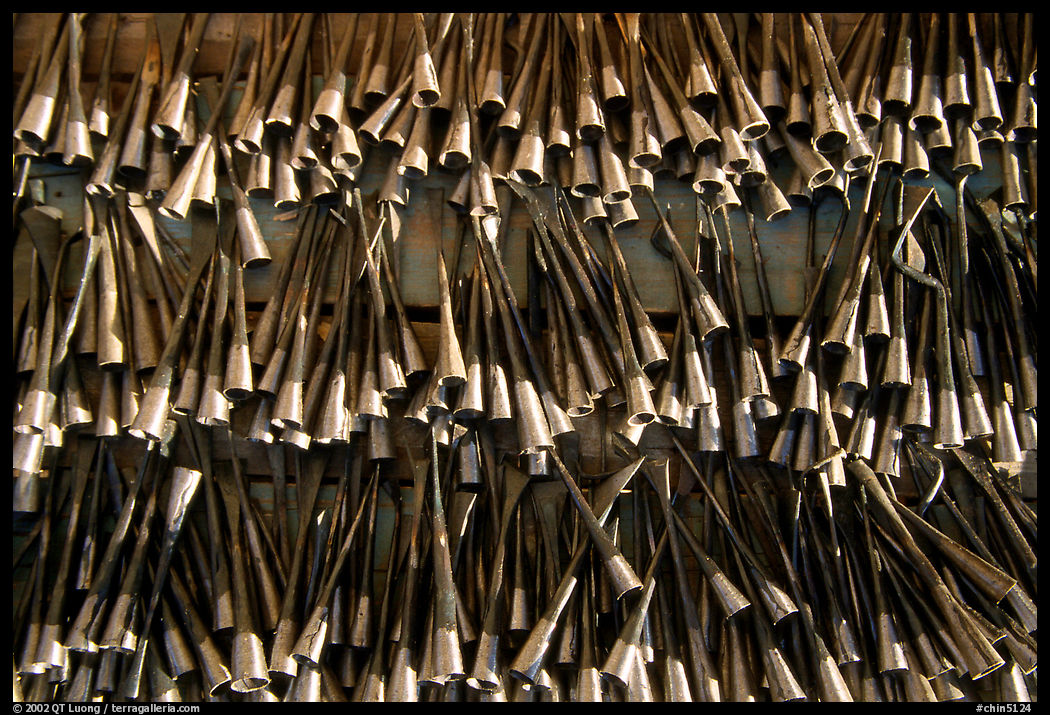 Tobacco pipes. Lijiang, Yunnan, China