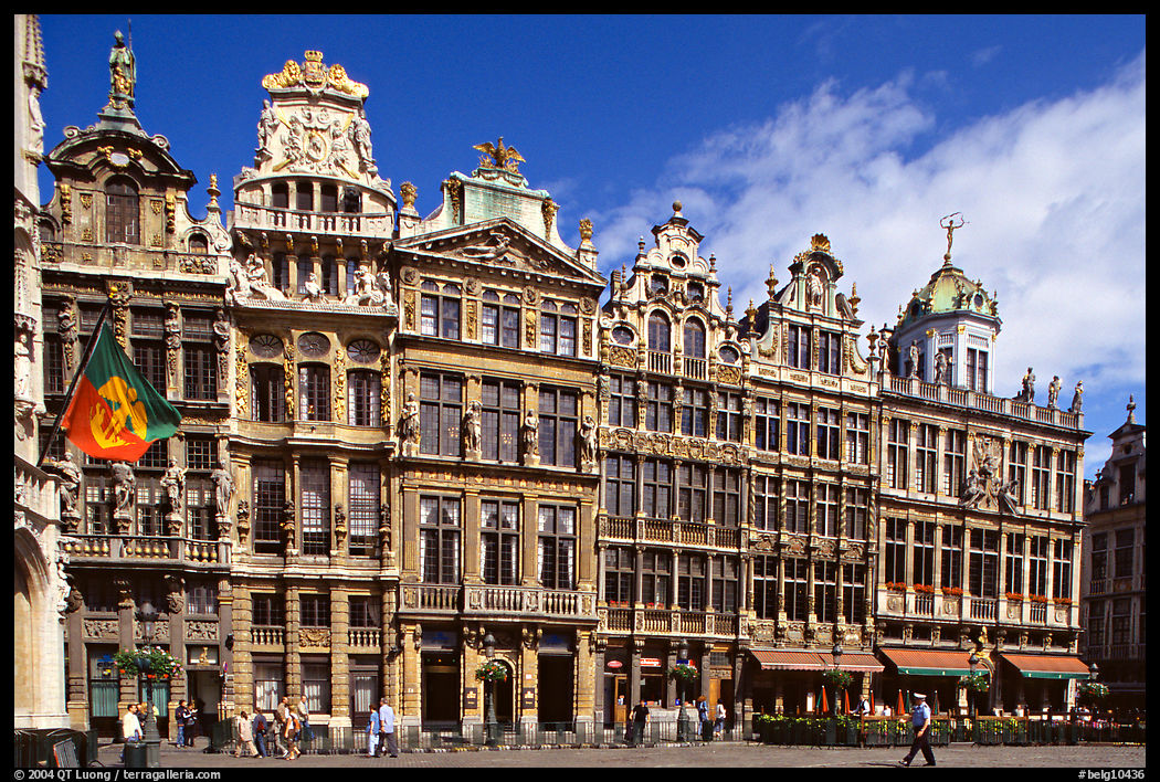 Guildhalls, Grand Place. Brussels, Belgium