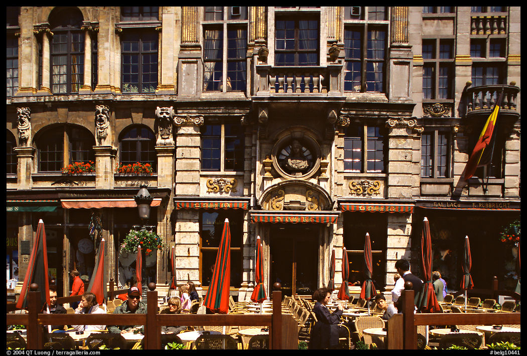 La Chaloupe d'or tavern, Grand Place. Brussels, Belgium
