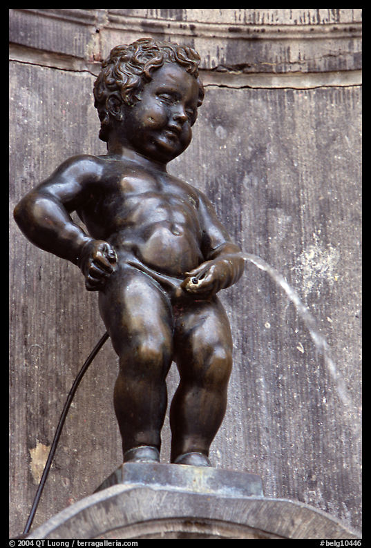 Manneken Pis. Brussels, Belgium