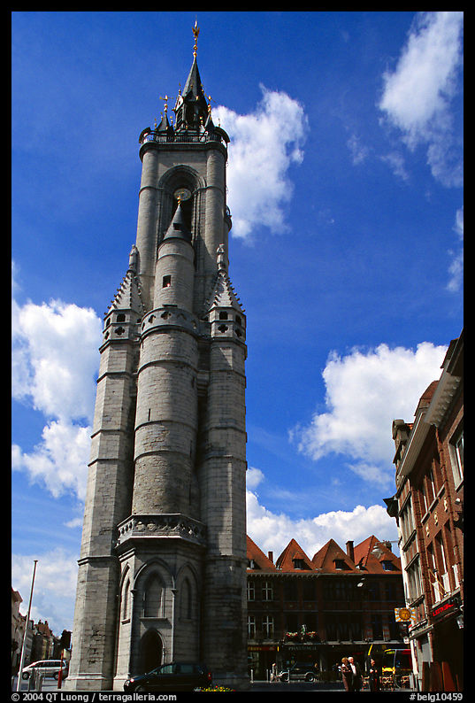 Beffroi, the oldest in the country. Tournai, Belgium