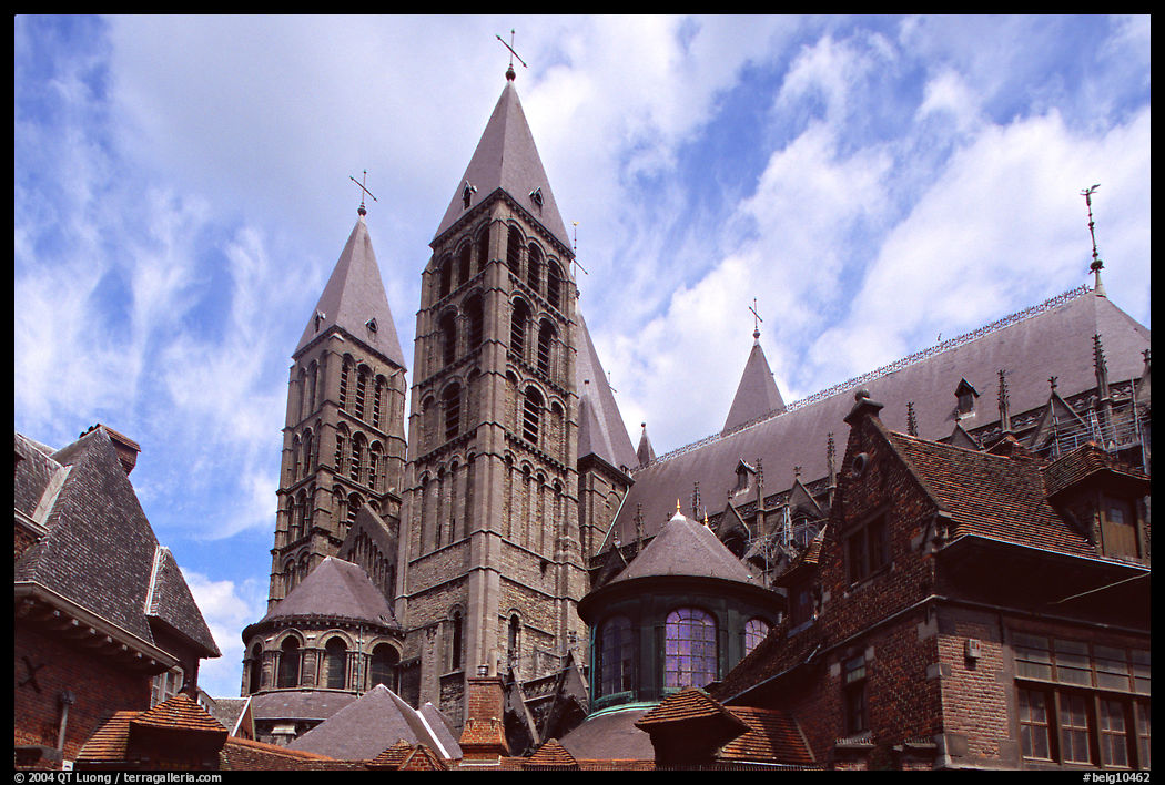 Notre Dame Cathedral. Tournai, Belgium