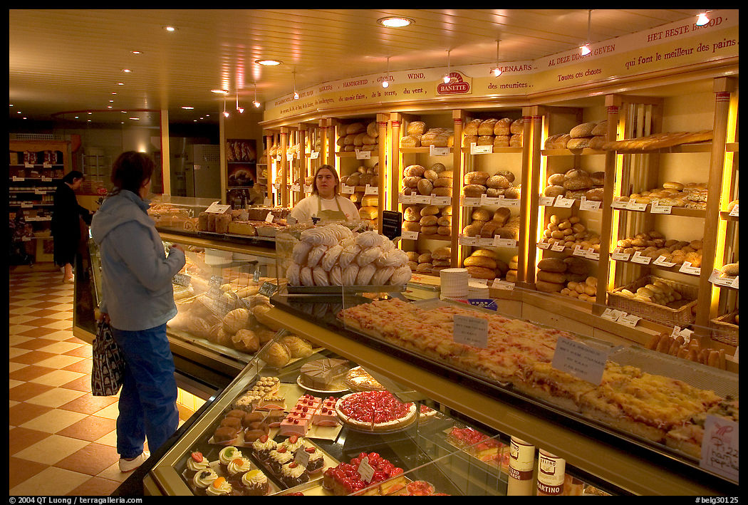 Bakery. Bruges, Belgium
