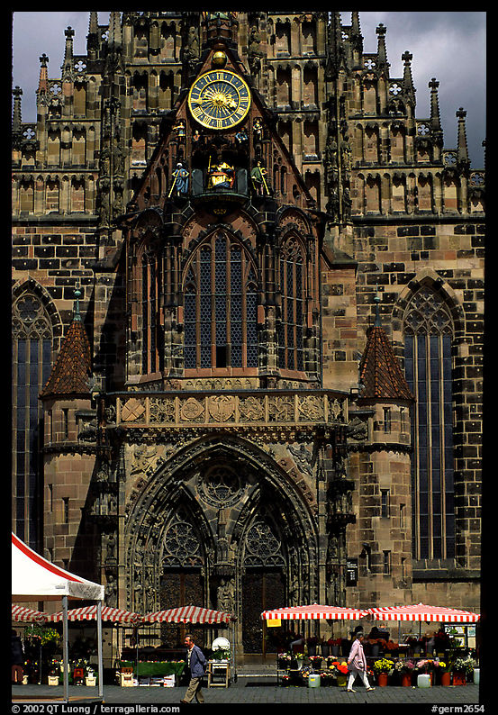 Liebfrauenkirche (church of Our Lady). Nurnberg, Bavaria, Germany