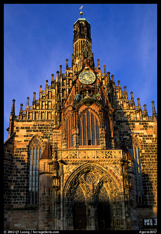 Liebfrauenkirche (church of Our Lady). Nurnberg, Bavaria, Germany