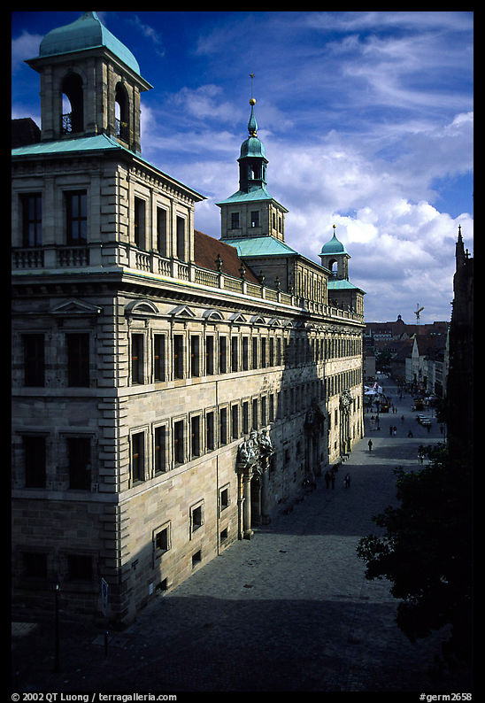 Rathaus (city hall). Nurnberg, Bavaria, Germany