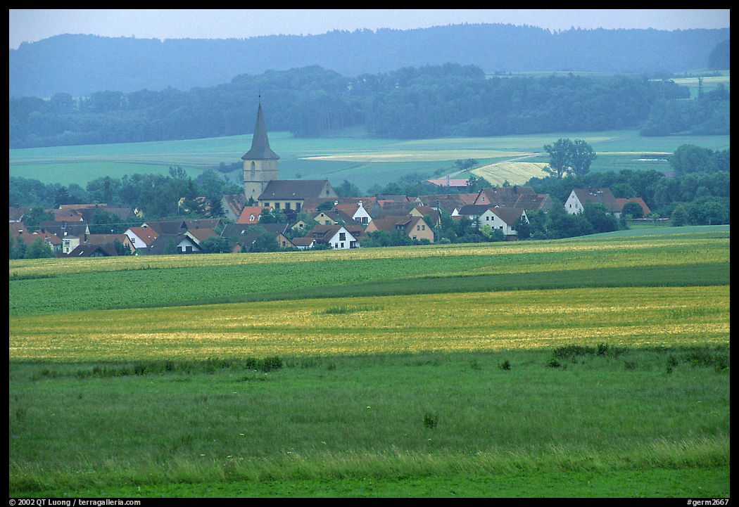 Rural village. Bavaria, Germany