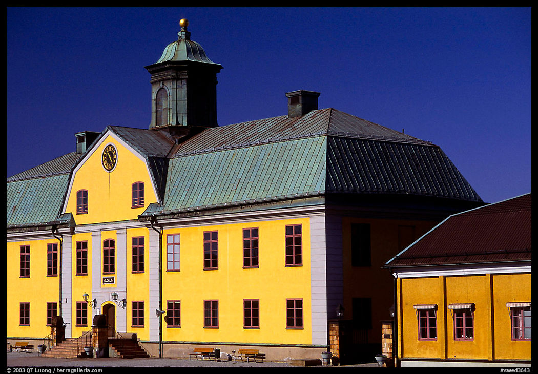 Railway station in Falun. Central Sweden