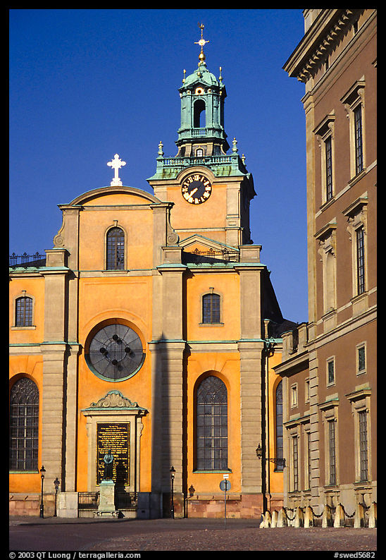 Storkyrkan coronation catherdal. Stockholm, Sweden