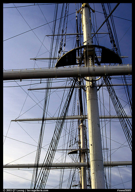 AF Chapman, a boat reconverted into a popular hostel. Stockholm, Sweden