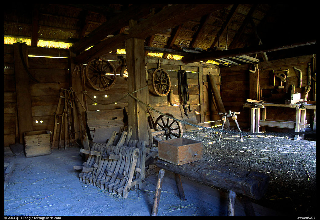 Barn, Skansen. Stockholm, Sweden