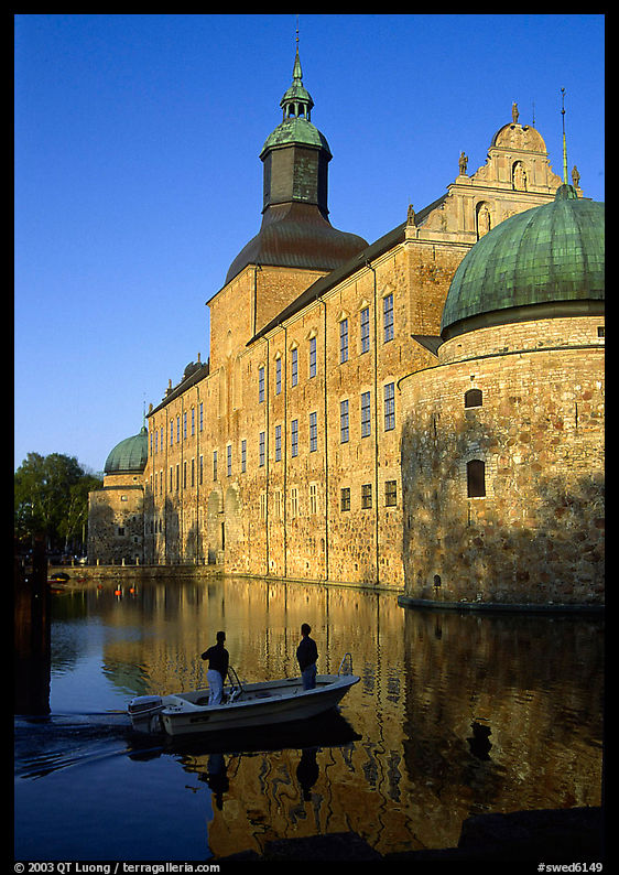 Renaissance castle Vadstena slott. Gotaland, Sweden
