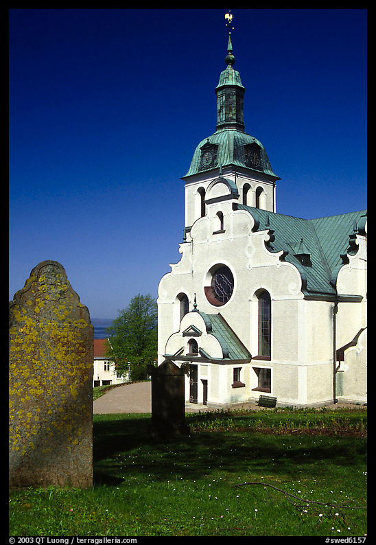Church near Granna. Gotaland, Sweden