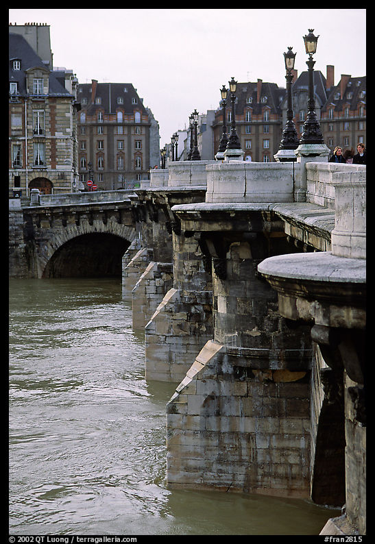 The Pont-neuf. Paris, France