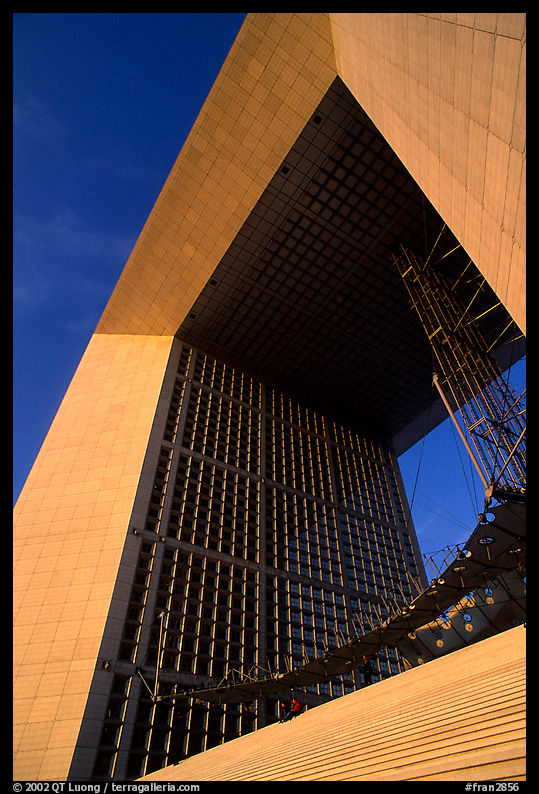 Grande Arche de la Defense. France