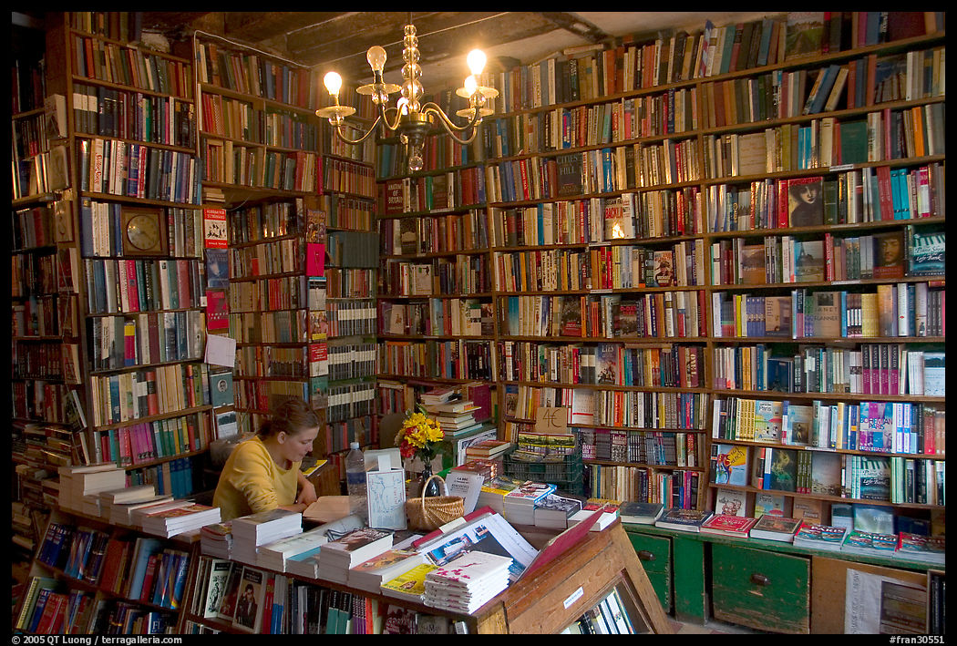 Shakespeare and Company bookstore. Paris, France