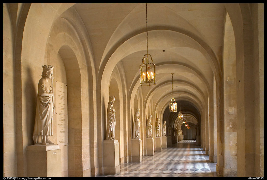 Palace corridor. France